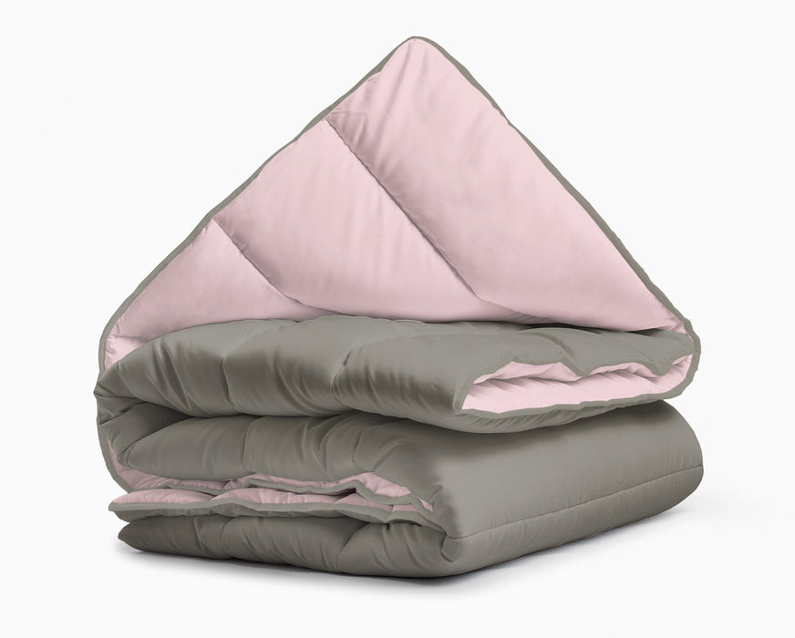 All-in-One Lazy Bettdecke Khaki/Pink