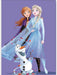 Frozen Fleece plaid Anna, Else en Olaf 100 x 140 cm